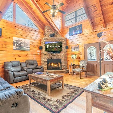 Comfort Cabin Bearway To Heaven W Private Hot Tub Pigeon Forge Exterior foto