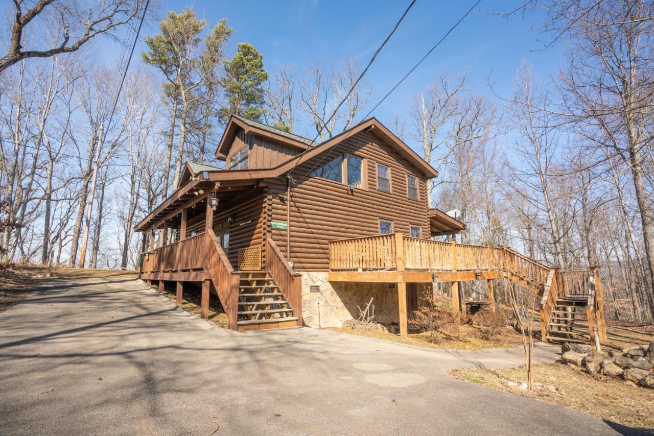 Comfort Cabin Bearway To Heaven W Private Hot Tub Pigeon Forge Exterior foto